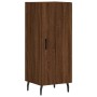 Aparador alto madera contrachapada roble marrón 34,5x34x180 cm de , Aparadores - Ref: Foro24-3198808, Precio: 129,08 €, Descu...