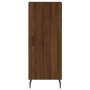 Aparador alto madera contrachapada roble marrón 34,5x34x180 cm de , Aparadores - Ref: Foro24-3198808, Precio: 129,08 €, Descu...
