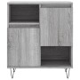 Aparadores 3 uds madera contrachapada gris Sonoma de , Aparadores - Ref: Foro24-3190155, Precio: 171,64 €, Descuento: %
