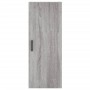 Aparador alto madera contrachapada gris Sonoma 34,5x34x180 cm de , Aparadores - Ref: Foro24-3199047, Precio: 102,20 €, Descue...