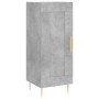 Aparador de madera contrachapada gris hormigón 34,5x34x180 cm de , Aparadores - Ref: Foro24-3199485, Precio: 100,61 €, Descue...
