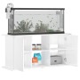 Soporte de acuario madera ingeniería blanco brillo 121x41x58 cm de , Soportes para acuarios - Ref: Foro24-833617, Precio: 128...