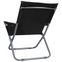 Sillas de playa plegables 2 unidades tela negro de , Sillas de jardín - Ref: Foro24-47903, Precio: 124,98 €, Descuento: %