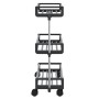 Carrito de almacenaje aluminio 59x20x75 cm de , Contenedores para almacenaje - Ref: Foro24-154618, Precio: 43,48 €, Descuento: %