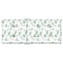 Cojines de silla de respaldo alto 2 uds tela estampado de hojas de , Cojines para sillas y sofás - Ref: Foro24-361262, Precio...