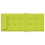 Cojines de silla respaldo alto 2 uds tela Oxford verde brillo de , Cojines para sillas y sofás - Ref: Foro24-361907, Precio: ...