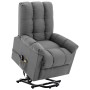 Sillón de masaje elevable tela gris claro de , Sillones de masaje eléctricos - Ref: Foro24-321390, Precio: 393,54 €, Descuent...