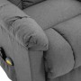 Sillón de masaje elevable tela gris claro de , Sillones de masaje eléctricos - Ref: Foro24-321390, Precio: 393,54 €, Descuent...