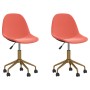 Sillas de comedor giratorias 2 unidades terciopelo rosa de , Sillas de comedor - Ref: Foro24-333500, Precio: 107,79 €, Descue...