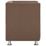 Sillón en forma de cubo de tela marrón de , Sillones - Ref: Foro24-282146, Precio: 142,50 €, Descuento: %