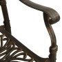 Sillas de jardín 2 unidades aluminio fundido bronce de vidaXL, Sillas de jardín - Ref: Foro24-315567, Precio: 376,04 €, Descu...