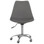Sillas de comedor giratorias 2 unidades tela gris oscuro de , Sillas de comedor - Ref: Foro24-338339, Precio: 94,79 €, Descue...