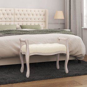 Banco de lino 80x45x60 cm de , Bancos - Ref: Foro24-344429, Precio: 151,40 €, Descuento: %