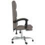 Silla de oficina reclinable de tela gris taupé de , Sillas de oficina - Ref: Foro24-349625, Precio: 123,89 €, Descuento: %