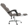 Silla de oficina reclinable de tela gris taupé de , Sillas de oficina - Ref: Foro24-349625, Precio: 123,89 €, Descuento: %