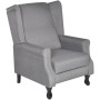 Sillón de tela gris de , Sillones - Ref: Foro24-242206, Precio: 275,73 €, Descuento: %