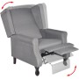 Sillón de tela gris de , Sillones - Ref: Foro24-242206, Precio: 275,73 €, Descuento: %