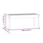 Banco de jardín madera maciza pino marrón miel 109x44x45 cm de vidaXL, Bancos de jardín - Ref: Foro24-824007, Precio: 53,46 €...