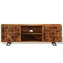 Mueble de TV de madera maciza de sheesham 120x30x40 cm de , Muebles TV - Ref: Foro24-243965, Precio: 228,34 €, Descuento: %