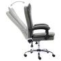 Silla de oficina de cuero sintético gris antracita de , Sillas de oficina - Ref: Foro24-20350, Precio: 177,94 €, Descuento: %