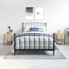 Mesita noche 2 uds madera ingeniería roble Sonoma 34x35,5x45 cm de , Mesitas de noche - Ref: Foro24-825856, Precio: 76,23 €, ...