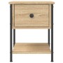 Mesita noche 2 uds madera ingeniería roble Sonoma 34x35,5x45 cm de , Mesitas de noche - Ref: Foro24-825856, Precio: 76,23 €, ...