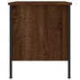 Mesita de noche madera de ingeniería marrón roble 40x42x50 cm de , Mesitas de noche - Ref: Foro24-825991, Precio: 45,65 €, De...