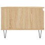Mesa de centro madera contrachapada roble Sonoma 90x50x36,5 cm de , Mesas de centro - Ref: Foro24-830567, Precio: 63,84 €, De...