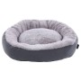 FLAMINGO Cesta para mascotas Suza redonda gris 50x50x15 cm de , Camas para perros - Ref: Foro24-443246, Precio: 44,07 €, Desc...