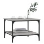 Mesa de centro madera de ingeniería gris Sonoma 55x55x40 cm de , Mesas de centro - Ref: Foro24-832831, Precio: 41,10 €, Descu...