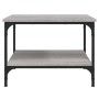 Mesa de centro madera de ingeniería gris Sonoma 55x55x40 cm de , Mesas de centro - Ref: Foro24-832831, Precio: 41,10 €, Descu...
