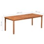 Set de comedor de jardín 9 pzas ratán sintético negro y marrón de , Conjuntos de jardín - Ref: Foro24-44102, Precio: 677,13 €...