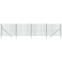 Cerca de alambre de acero galvanizado verde 1,4x10 m de , Paneles de vallas - Ref: Foro24-154067, Precio: 95,12 €, Descuento: %