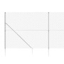 Cerca de alambre con pinchos de anclaje plateado 1,4x25 m de , Paneles de vallas - Ref: Foro24-154027, Precio: 217,59 €, Desc...