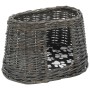 Cestas de gatos 3 uds con cojines sauce natural gris 47x34x60cm de , Mobiliario para gatos - Ref: Foro24-170772, Precio: 94,3...