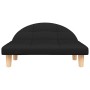 Cama para perros de tela negra 70x52x30 cm de , Camas para perros - Ref: Foro24-171937, Precio: 75,17 €, Descuento: %
