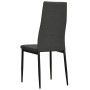 Sillas de comedor 6 unidades tela gris oscuro de , Sillas de comedor - Ref: Foro24-275379, Precio: 225,93 €, Descuento: %