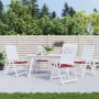 Cojines silla de jardín 4 uds tela Oxford rojo tinto 50x50x3 cm de , Cojines para sillas y sofás - Ref: Foro24-314057, Precio...
