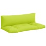 Cojines para sofá de palets 2 unidades tela verde claro de , Cojines para sillas y sofás - Ref: Foro24-314656, Precio: 51,62 ...