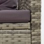 Set de muebles de jardín 2 pzas y cojines ratán sintético gris de , Conjuntos de jardín - Ref: Foro24-316871, Precio: 680,81 ...