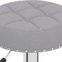Taburetes de cocina 2 unidades tela gris de , Taburetes de cocina - Ref: Foro24-332971, Precio: 108,54 €, Descuento: %