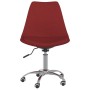 Sillas de comedor giratorias 2 unidades tela rojo tinto de , Sillas de comedor - Ref: Foro24-338351, Precio: 149,92 €, Descue...