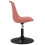 Sillas de comedor giratorias 4 unidades de terciopelo rosa de , Sillas de comedor - Ref: Foro24-338379, Precio: 249,57 €, Des...