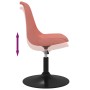 Sillas de comedor giratorias 4 unidades de terciopelo rosa de , Sillas de comedor - Ref: Foro24-338379, Precio: 249,57 €, Des...