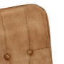 Silla mecedora de lona vintage marrón de , Mecedoras - Ref: Foro24-339684, Precio: 130,98 €, Descuento: %