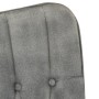 Mecedora con taburete lona vintage gris de , Mecedoras - Ref: Foro24-339701, Precio: 114,12 €, Descuento: %