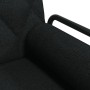 Sofá cama con reposabrazos tela negro de , Sofás - Ref: Foro24-351939, Precio: 281,28 €, Descuento: %
