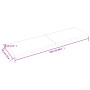 Estante de pared madera maciza roble sin tratar 220x60x(2-6) cm de , Estantes y estanterías - Ref: Foro24-363619, Precio: 173...