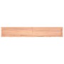 Estante pared madera roble tratada marrón claro 180x30x(2-6) cm de , Estantes y estanterías - Ref: Foro24-363717, Precio: 56,...