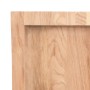 Estante pared madera roble tratada marrón claro 180x30x(2-6) cm de , Estantes y estanterías - Ref: Foro24-363717, Precio: 56,...